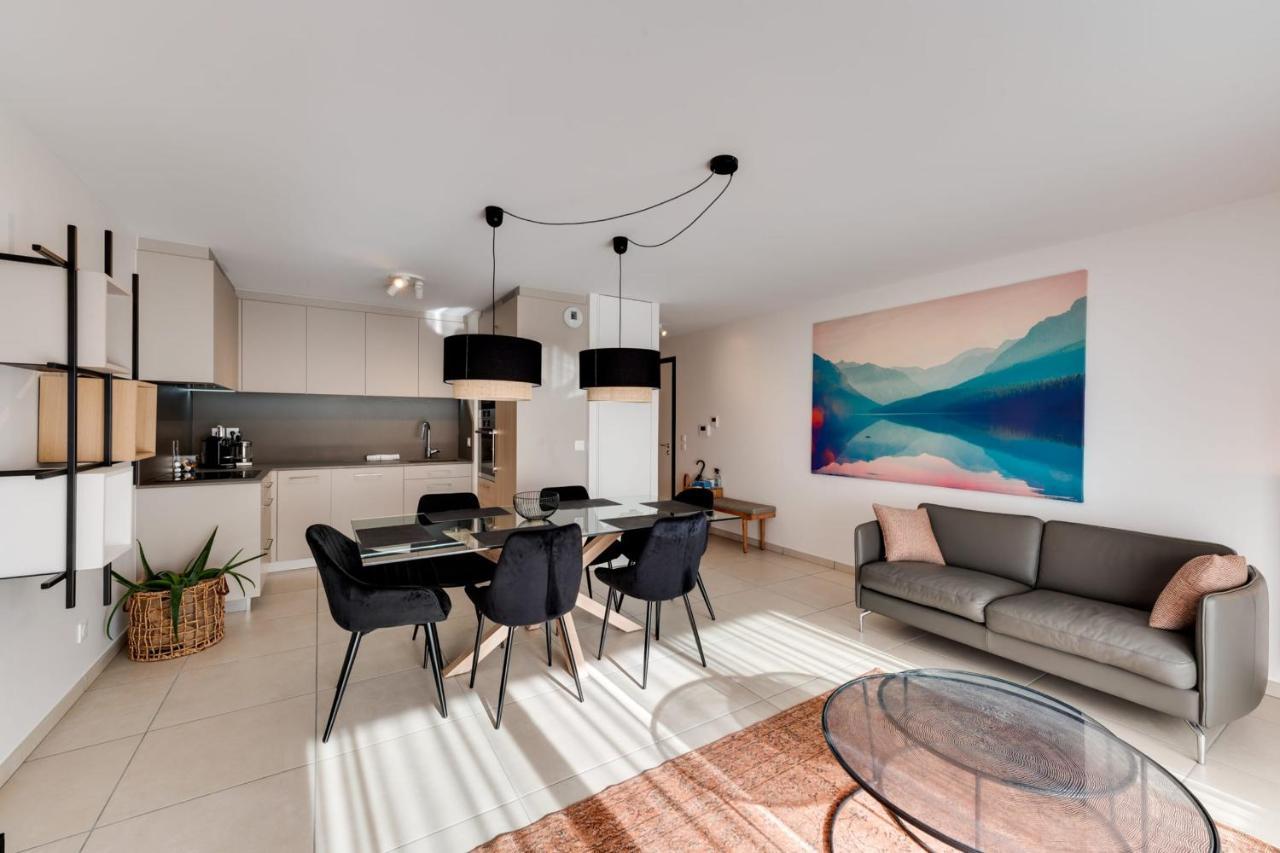 Le Reposoir - New 2 Bedroom Apartment With Terrace & Garage Annecy Zewnętrze zdjęcie