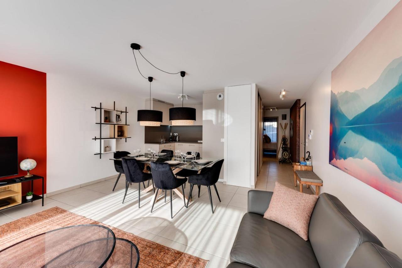 Le Reposoir - New 2 Bedroom Apartment With Terrace & Garage Annecy Zewnętrze zdjęcie