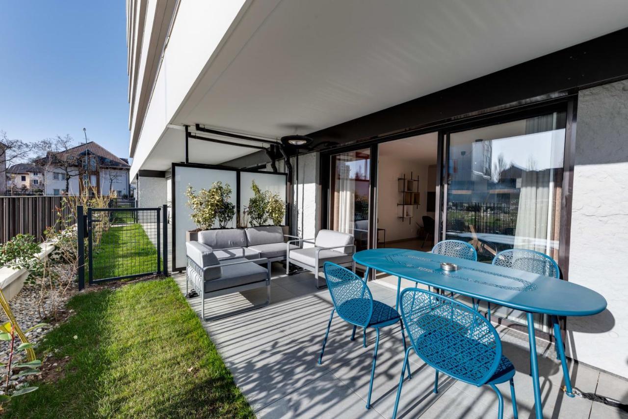 Le Reposoir - New 2 Bedroom Apartment With Terrace & Garage Annecy Zewnętrze zdjęcie